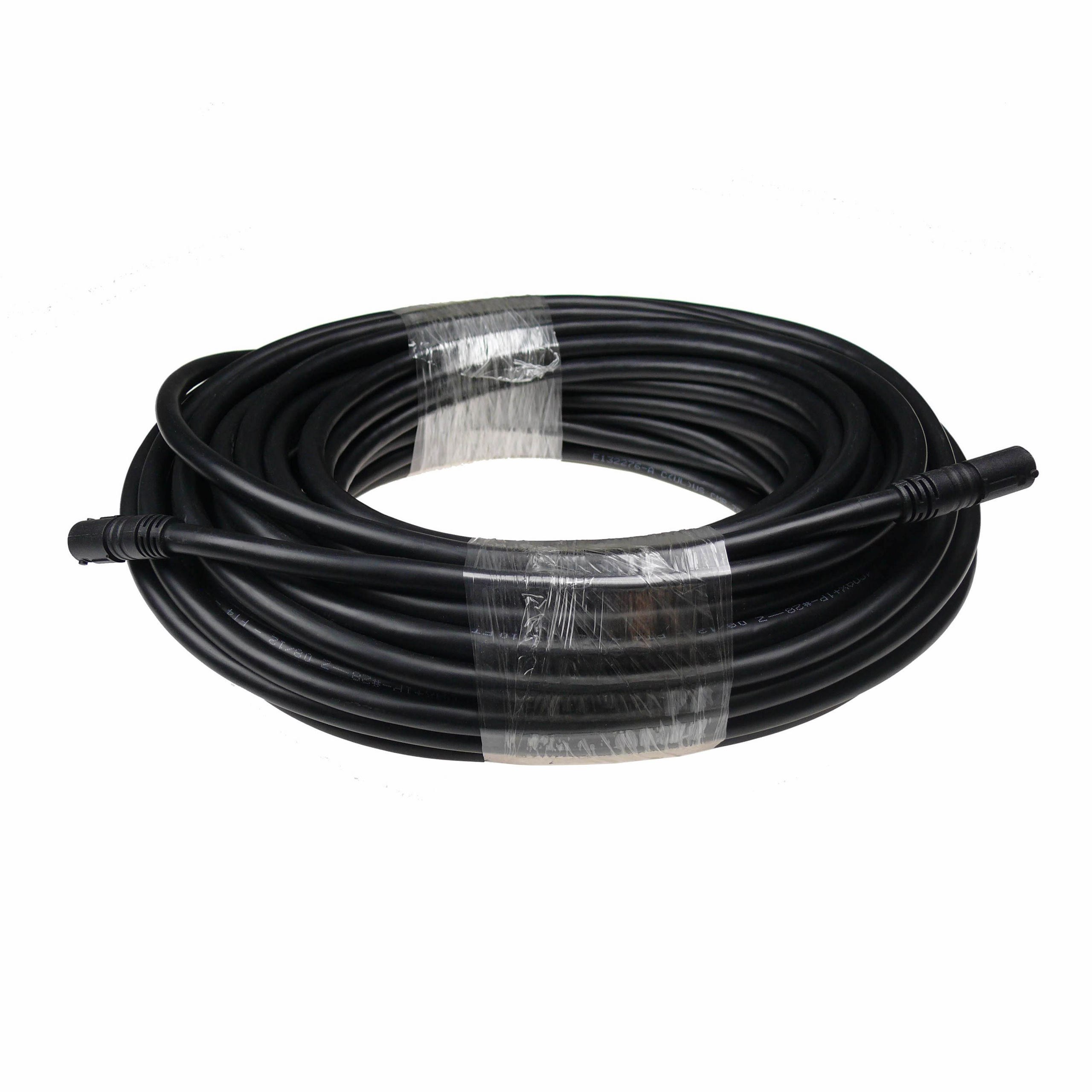 NTW 75FT TwistLock Runner Cable - Super Slim 0.6 - CM Rated - Patented  Quick Easy Twist, Lock, and Connect Design 